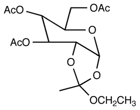 4,5,6-Tri-O-acetyl-α-D-Glucopyranose 1,2-(Ethyl Orthoacetate)