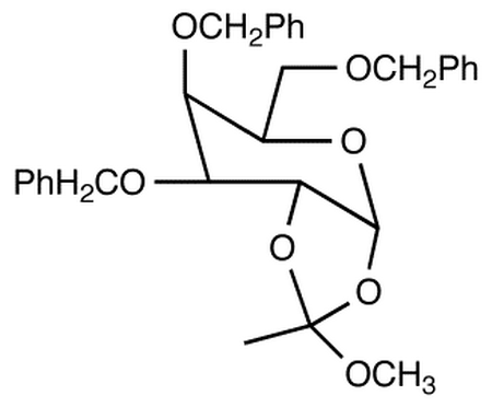 3,4,6-Tri-O-benzyl-α-D-galactopyranose 1,2-(Methyl Orthoacetate)