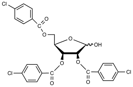2,3,5-Tri-O-p-chlorobenzoyl-D-ribofuranoside
