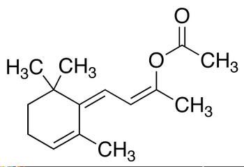 4-(2,6,6-Trimethyl-2-cyclohexen-1-ylidene)-2-acetoxybut-2-ene