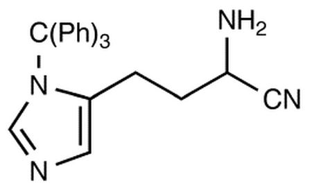 4-(1-Tritylimidazol-4-yl)-2-aminobutryonitrile