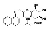 Propranolol glucuronide