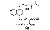 4-Hydroxypropranolol-β-D-glucuronide