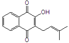 2-hydroxy-3-(3-methylbut-2-enyl)naphthalene-1,4-dione