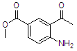 3-acetyl-4-aminobenzoic acid methyl ester