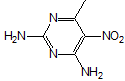6-methyl-5-nitropyrimidine-2,4-diamine