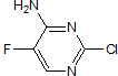 2-chloro-5-fluoro-pyrimidin-4-ylamine