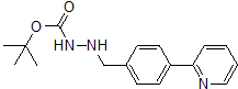 N-1-(tert-butyloxycarbonyl)-N-2-[4-(pyridin-2-yl)benzyl]hydrazine