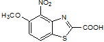 5-methoxy-4-nitrobenzo[d]thiazole-2-carboxylic acid
