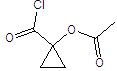 1-(chlorocarbonyl)cyclopropyl acetate