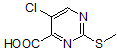 5-Chloro-2-(methylthio)pyrimidine-4-carboxylic acid