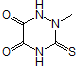 Tetrahydro-2-methyl-3-thioxo-1,2,4-triazine-5,6-dione