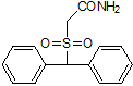 2-(benzhydrylsulfonyl)acetamide
