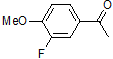 3-fluoro,4-methoxyacetophenone