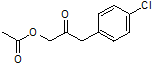 1-(acetyloxy)-3-(4-chlorophenyl)-2-propanone