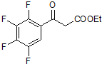 2,3,4,5-tetrafluoro-Benzenepropanoicacid-oxo-ethylester