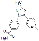 4-[5-(4-methylphenyl)-3-(trifluoromethyl)pyrazol-1-yl]benzenesulfonamide