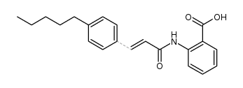 N-(p-Amylcinnamoyl) anthranilic acid
