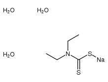  Sodium diethyldithiocarbamate trihydrate