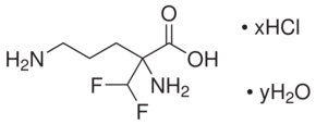 Eflornithine HCl hydrate