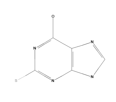 2-Mercapto-6- Hydroxypurine