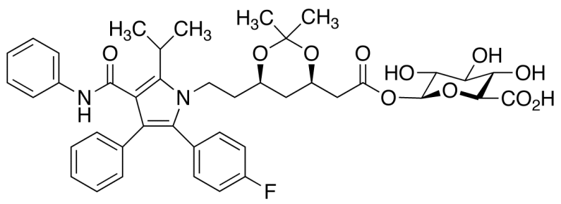 Atorvastatin Acetonide Acyl-β-D-glucuronide