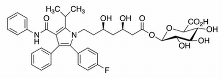 Atorvastatin Acyl-β-D-glucuronide 70%, contains up to 30% lactone
