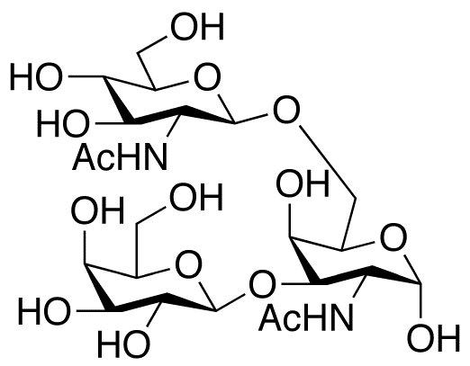 2-Acetamido-6-O-(2-acetamido-2-deoxy-β-D-glucopyranosyl)-3-O-(β-D-galactopyranosyl)-2-deoxy-α-D-galactopyranose