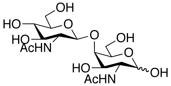 2-Acetamido-2-deoxy-4-O-(β-D-2-acetamido-2-deoxyglucopyranosyl)-α-D-galactopyranose