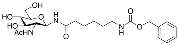 2-Acetamido-2-deoxy-N-[N-(benzyloxycarbonyl)-ε-aminocaproyl]-β-D-glucopyranosylamine