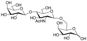 6-O-[2-Acetamido-2-deoxy-4-O-(β-D-galactopyranosyl)-β-D-glucopyranosyl]-D-galactopyranose 