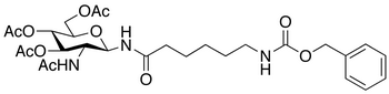 2-Acetamido-2-deoxy-3,4,6-tri-O-acetyl-N[N-(benzyloxycarbonyl)-ε-aminocaproyl]-β-D-glucopyranosylamine