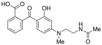 4-[N-[2-(Acetamido)ethyl]-N-methylamino]-2’-carboxy-2-hydroxybenzophenone