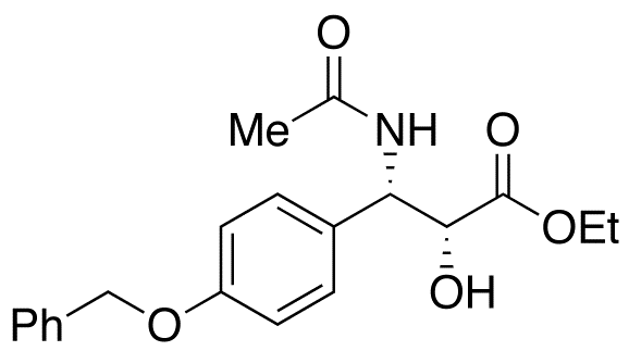 (αR,βS)-β-(Acetylamino)-α-hydroxy-4-(phenylmethoxy)-benzenepropanoic Acid Ethyl Ester