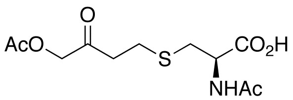 1-Acetoxy-4-(N-acetyl-L-cysteinyl)-2-butanone