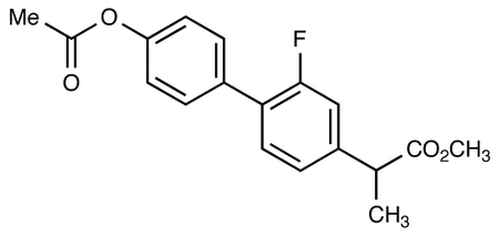 2-(4’-Acetoxy-2-fluoro-biphenyl-4-yl)-propionic Acid Methyl Ester