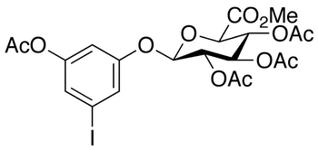 3-(Acetyloxy)-5-iodophenol-2’,3’,4’-tri-O-acetyl-β-D-glucuronide Methyl Ester 