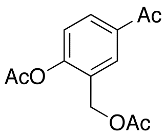 3-Acetoxymethyl-4-acetoxyacetophenone