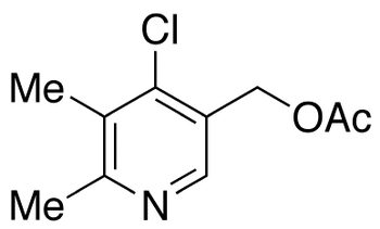 5-Acetoxymethyl-2,3-dimethyl-4-chloropyridine