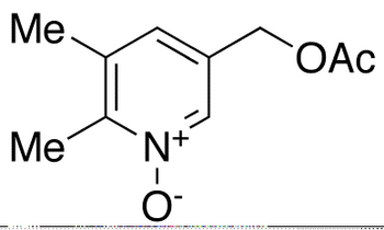 5-Acetoxymethyl-2,3-dimethylpyridine N-oxide