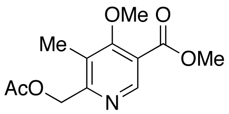 6-(Acetoxymethyl)-4-methoxy-5-methylnicotinic Acid Methyl Ester
