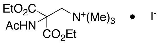 (2-Acetamido-2,2-dicarboxyethyl)trimethylammonium Iodide Diethyl Ester