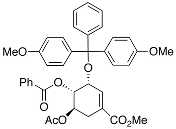 5-O-Acetyl-4-O-benzyloyl-3-O-dimethyloxytrityl-shikimic Acid Methyl Ester
