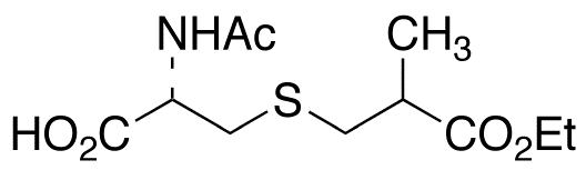 N-Acetyl-S-(2-carboxypropyl)-L-cysteine Ethyl Ester (Mixture of Diastereomers)