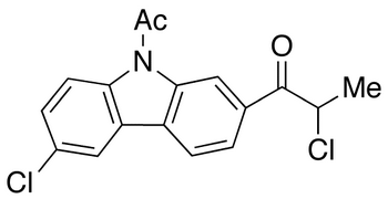 9-Acetyl-6-chloro-2-(2-chloro-1-oxopropyl)-9H-carbazole