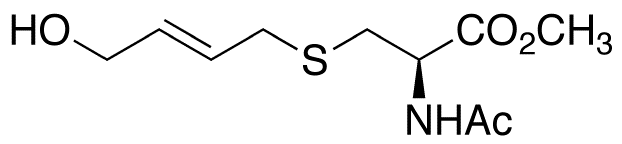 N-Acetyl-S-(4-hydroxy-2-buten-1-yl)-L-cysteine Methyl Ester