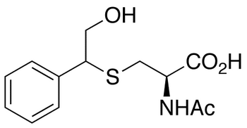 N-Acetyl-S-(2-hydroxy-1-phenylethyl)-L-cysteine/N-Acetyl-S-(2-hydroxy-2-phenylethyl)-L-cysteine (Mixture)