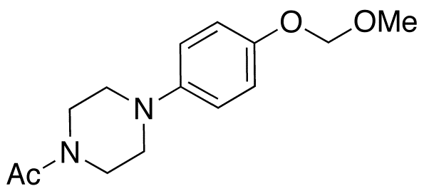 1-Acetyl-4-[4-(methoxymethoxy)phenyl]piperazine