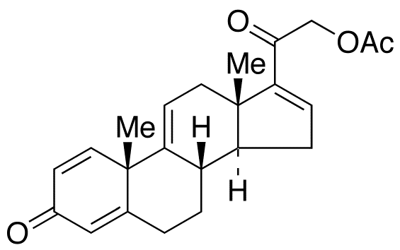 21-(Acetyloxy)-pregna-1,4,9(11),16-tetraene-3,20-dione