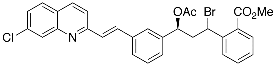 2-[(3S)-3-(Acetyloxy)-1-bromo-3-[3-[(1E)-2-(7-chloro-2-quinolinyl)ethenyl]phenyl]propyl]benzoic Acid Methyl Ester